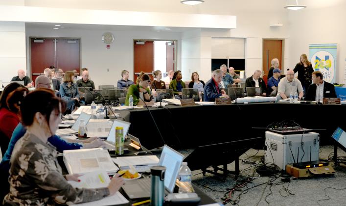 County leaders, staff and community members came together March 13 and 14 for the two-day Winter Strategic Planning Session in the Florida State College at Jacksonville, Betty P. Cook Center, Nassau Room. Photos courtesy of Nassau County