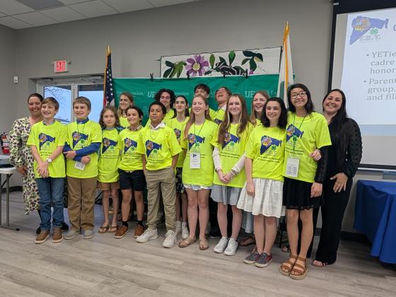 Nassau County’s 4-H program graduated 17 YETies Thursday to bring the total number of YETies in Nassau over 100. Submitted photos