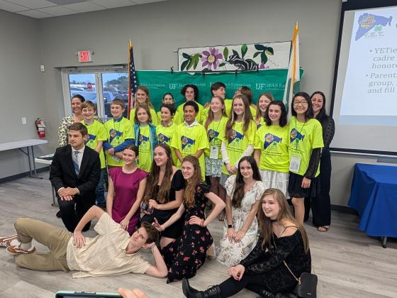 Nassau County’s 4-H program graduated 17 YETies Thursday to bring the total number of YETies in Nassau over 100. Submitted photos