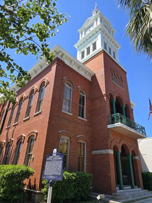 Historic courthouse, downtown Fernandina Beach. Photo by Julia Roberts/News-Leader