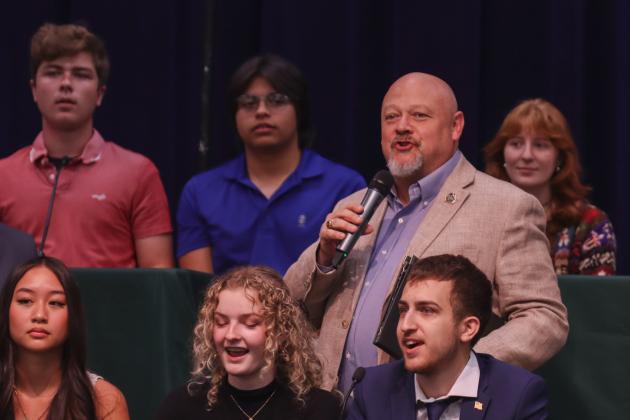 John Drew at the 2025 Constitution Bowl. Photo by Ashley Chandler/News-Leader