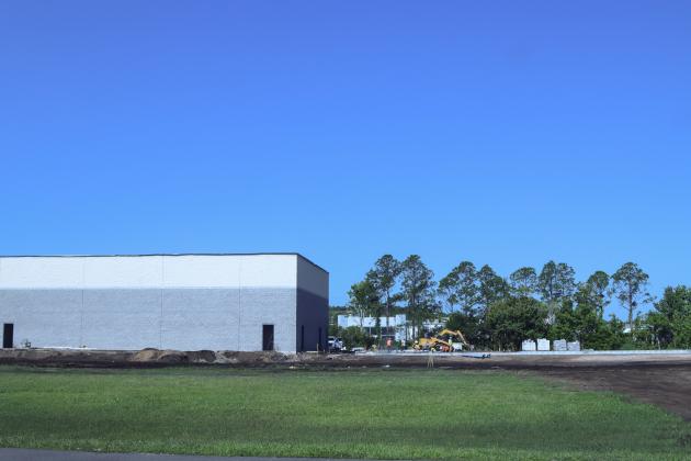 Construction continued April 11 on Discount Tire at 464069 SR 200, in Yulee. Photo by Ashley Chandler/News-Leader