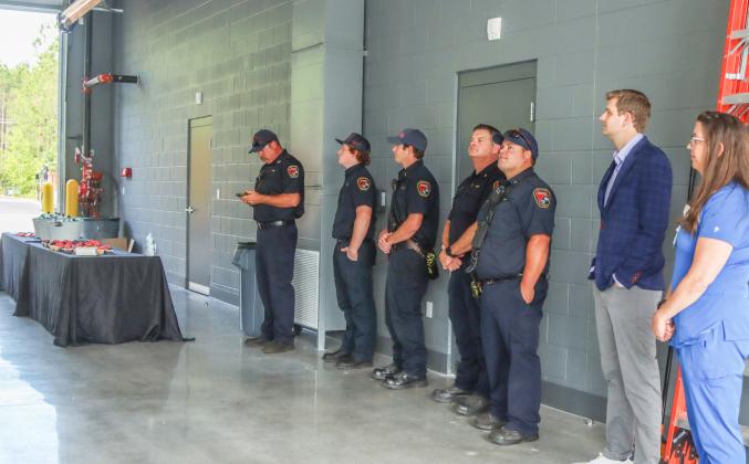 Nassau County held a ribbon-cutting ceremony Wednesday for Fire Rescue Station 10. Photo by Ashley Chandler/News-Leader