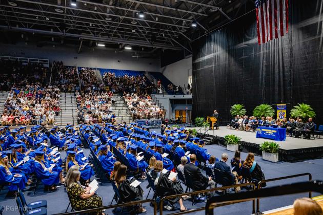 The Fernandina Beach High School Class of 2025 graduation ceremony was held Saturday at the University of North Florida Arena in Jacksonville. Photo by Penny Glackin/Special to the News-Leader