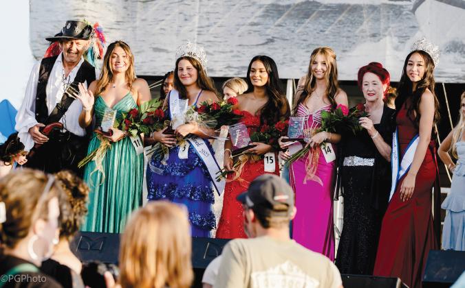 The 2025 Miss Shrimp Festival Pageant was held Friday during the 60th anniversary Isle of Eight Flags Shrimp Festival. Photo by Penny Glackin/Special to the News-Leader