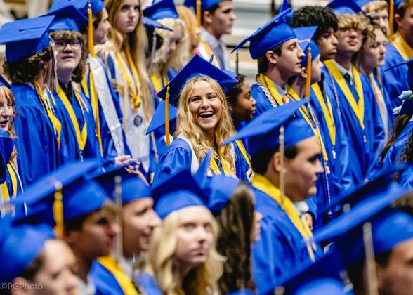 The Fernandina Beach High School Class of 2025 graduation ceremony was held Saturday at the University of North Florida Arena in Jacksonville. Photo by Penny Glackin/Special to the News-Leader