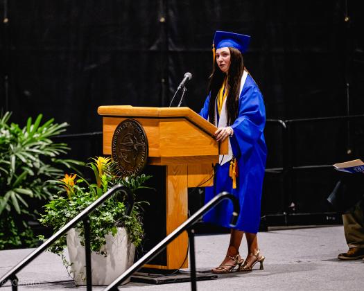 The Fernandina Beach High School Class of 2025 graduation ceremony was held Saturday at the University of North Florida Arena in Jacksonville. Photo by Penny Glackin/Special to the News-Leader