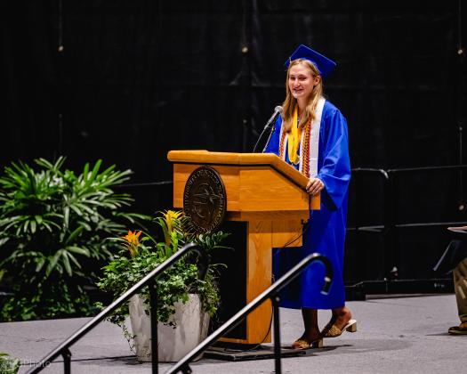 The Fernandina Beach High School Class of 2025 graduation ceremony was held Saturday at the University of North Florida Arena in Jacksonville. Photo by Penny Glackin/Special to the News-Leader