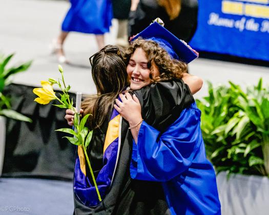 The Fernandina Beach High School Class of 2025 graduation ceremony was held Saturday at the University of North Florida Arena in Jacksonville. Photo by Penny Glackin/Special to the News-Leader