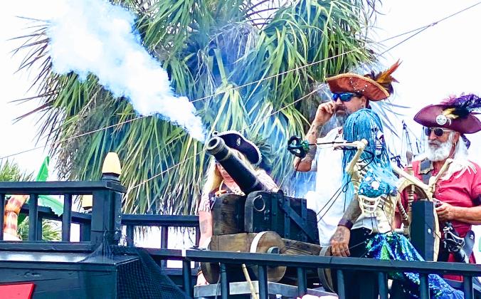 Pirates Invasion! at the 2025 Shrimp Fest. Photo by Todd Wilson/News-Leader