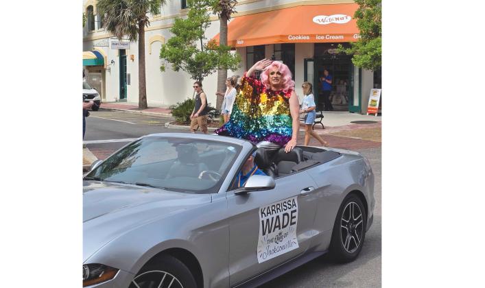 The annual Fernandina Beach Pride Parade and Pride Festival were held over the weekend. Photo by Julia Roberts/News-Leader