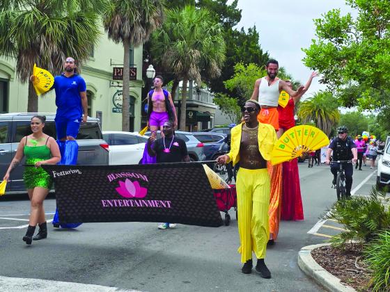 The annual Fernandina Beach Pride Parade and Pride Festival were held over the weekend. Photo by Julia Roberts/News-Leader