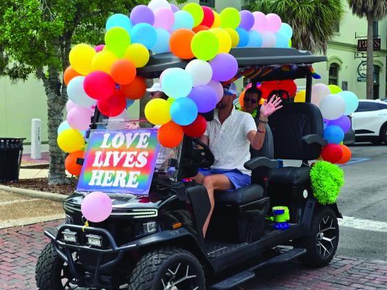 The annual Fernandina Beach Pride Parade and Pride Festival were held over the weekend. Photo by Julia Roberts/News-Leader