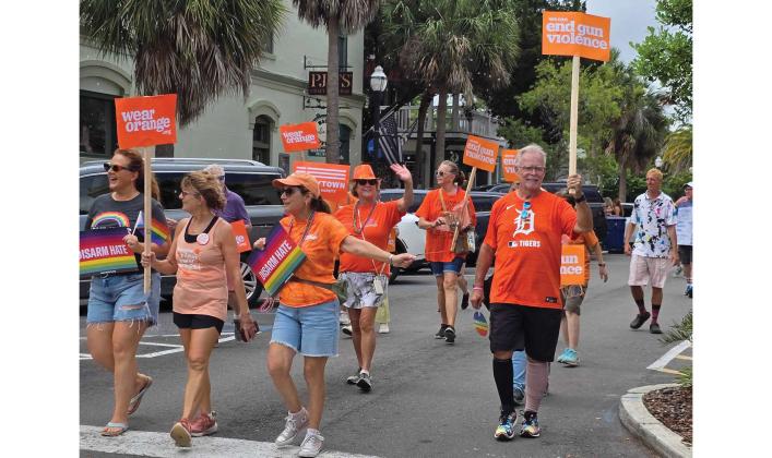 The annual Fernandina Beach Pride Parade and Pride Festival were held over the weekend. Photo by Julia Roberts/News-Leader