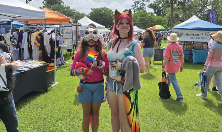 The annual Fernandina Beach Pride Parade and Pride Festival were held over the weekend. Photo by Julia Roberts/News-Leader