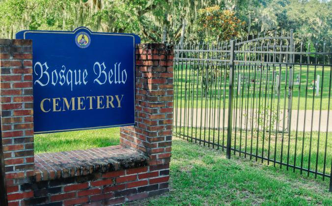 The Fernandina Beach City Commission, the Amelia Island Fernandina Restoration Foundation and Terracon, Inc. are seeking to get the historic Bosque Bello cemetery entirely placed on the National Register of Historic Places. (Ashley Chandler/News-Leader)