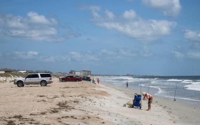 American Beach is a popular spot for beach driving and fishing in Nassau County. The Board of County Commissioners is set to review recommendations to update its beach activity ordinance, particularly related to beach driving and endangered species. Photo by Ashley Chandler/News-Leader