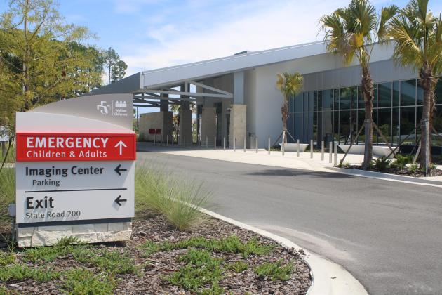 The most significant development in the past year at Baptist was the opening of Nassau Crossings, an adjunct health and emergency care facility on SR 200 in Yulee.  Photo by Pam Bushnell/News-Leader
