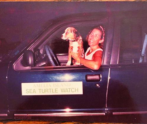 Amelia Island Sea Turtle Watch Founder Mary Duffy in 1990. Submitted photo