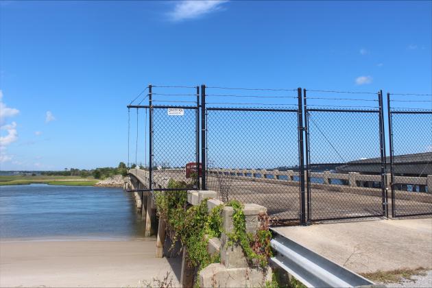 The George Crady Bridge connecting Duval and Nassau County. 