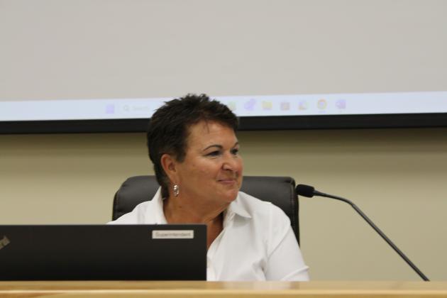 Superintendent Kathy Burns