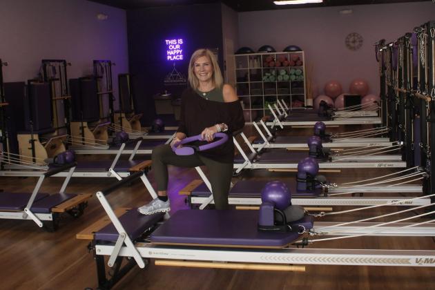 Donna Scott, owner of Ascendance Pilates, at the studio on Monday. Photos by Marisa DeMar/News-Leader