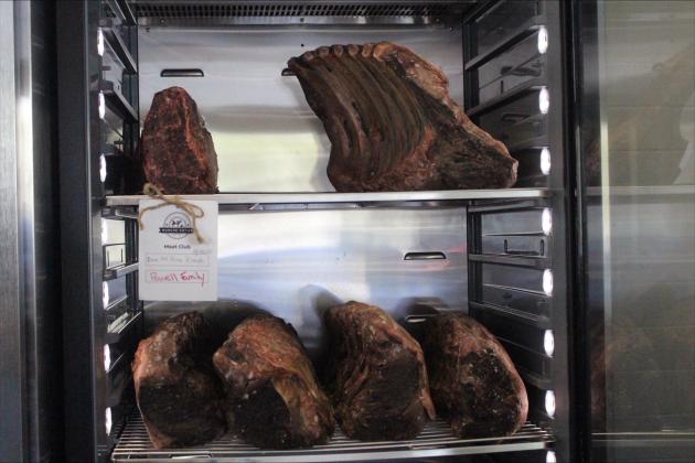 Speciality dry aged meats at Marché Côtier By Marisa DeMar/News-Leader