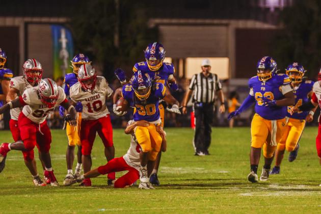 Fernandina Beach High School Football in Week Five. Photos by Ashley Chandler/News-Leader