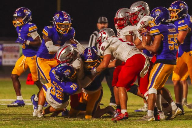 Fernandina Beach High School Football in Week Five. Photos by Ashley Chandler/News-Leader