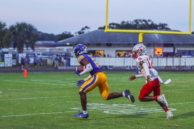 Fernandina Beach High School Football in Week Five. Photos by Ashley Chandler/News-Leader