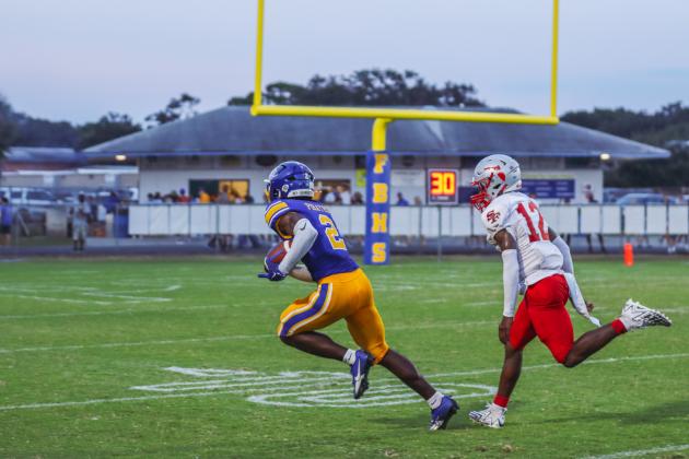 Fernandina Beach High School Football in Week Five. Photos by Ashley Chandler/News-Leader