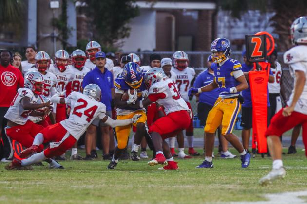 Fernandina Beach High School Football in Week Five. Photos by Ashley Chandler/News-Leader
