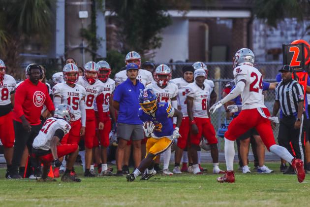 Fernandina Beach High School Football in Week Five. Photos by Ashley Chandler/News-Leader