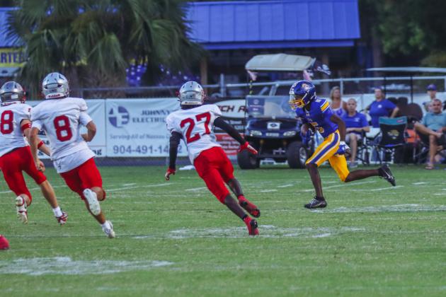 Fernandina Beach High School Football in Week Five. Photos by Ashley Chandler/News-Leader