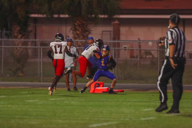 Pirates remained undefeated after beating the Forth White Indians 28-27 in Week Four. Photo by Ashley Chandler/News-Leader
