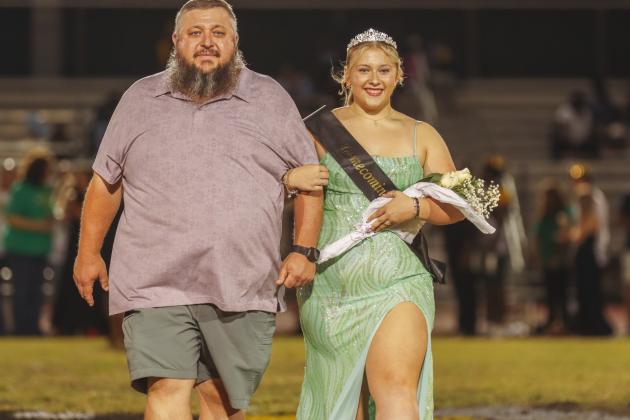 Jillian Taylor was crowned freshman homecoming princess. Photo by Ashley Chandler/News-Leader