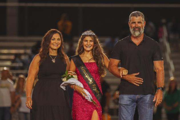 Karli Jones was crowned sophomore homecoming princess. Photo by Ashley Chandler/News-Leader