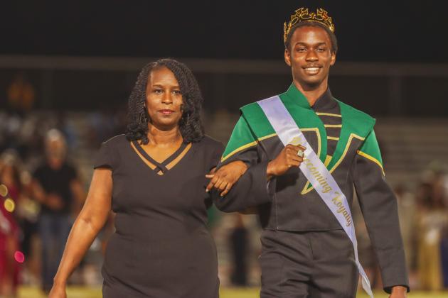 Nigel Wilson was crowned sophomore homecoming prince. Photo by Ashley Chandler/News-Leader