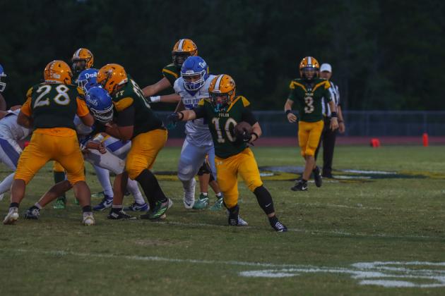 Yulee football defeated Clay High school 43-7 on Aug. 29. Photos by Ashley Chandler/News-Leader
