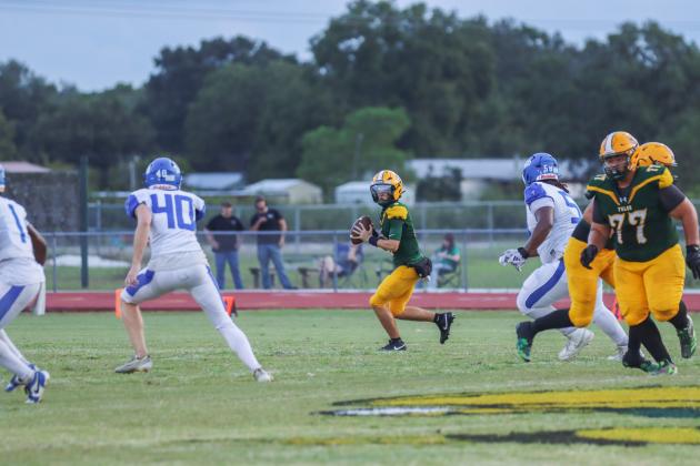 Yulee football defeated Clay High school 43-7 on Aug. 29. Photos by Ashley Chandler/News-Leader