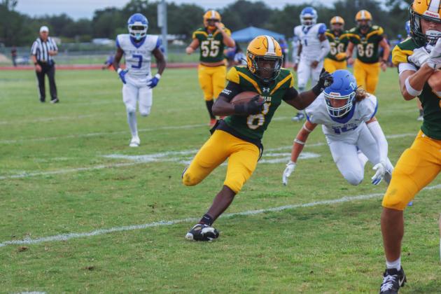 Yulee football defeated Clay High school 43-7 on Aug. 29. Photos by Ashley Chandler/News-Leader