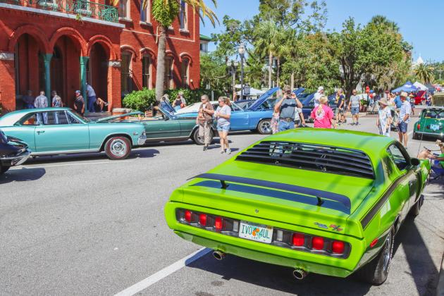 The 29th Annual 8 Flags Car Show was held Oct. 18 in Downtown Fernandina Beach. Photo by Ashley Chandler/News-Leader