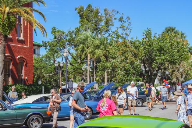 The 29th Annual 8 Flags Car Show was held Oct. 18 in Downtown Fernandina Beach. Photo by Ashley Chandler/News-Leader
