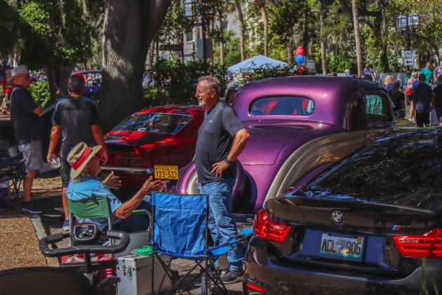 The 29th Annual 8 Flags Car Show was held Oct. 18 in Downtown Fernandina Beach. Photo by Ashley Chandler/News-Leader