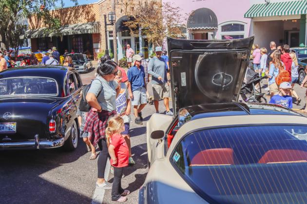 The 29th Annual 8 Flags Car Show was held Oct. 18 in Downtown Fernandina Beach. Photo by Ashley Chandler/News-Leader