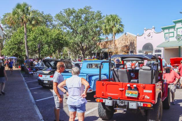 The 29th Annual 8 Flags Car Show was held Oct. 18 in Downtown Fernandina Beach. Photo by Ashley Chandler/News-Leader