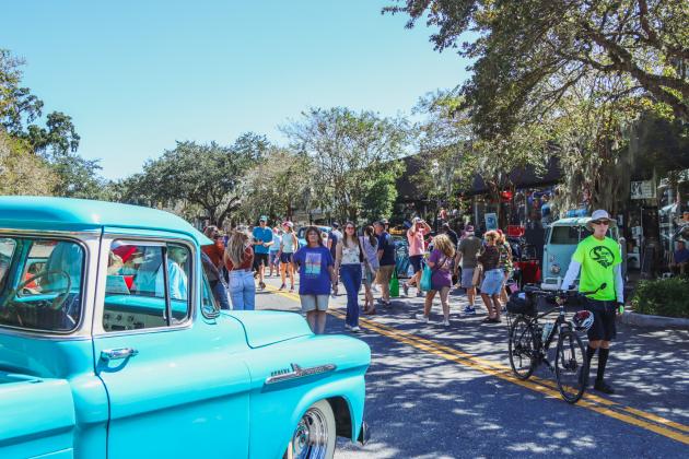 The 29th Annual 8 Flags Car Show was held Oct. 18 in Downtown Fernandina Beach. Photo by Ashley Chandler/News-Leader