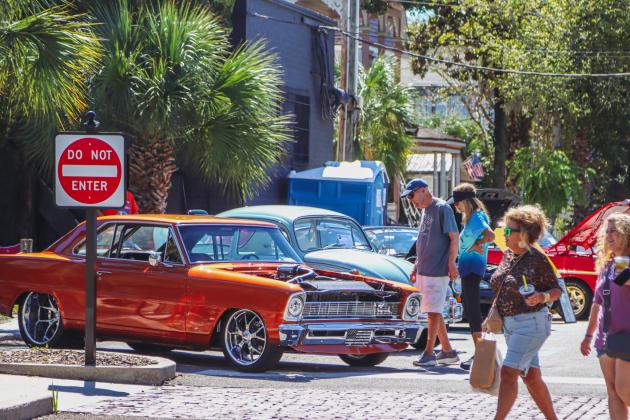 The 29th Annual 8 Flags Car Show was held Oct. 18 in Downtown Fernandina Beach. Photo by Ashley Chandler/News-Leader