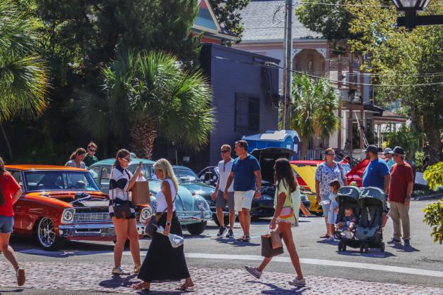 The 29th Annual 8 Flags Car Show was held Oct. 18 in Downtown Fernandina Beach. Photo by Ashley Chandler/News-Leader