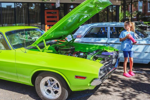 The 29th Annual 8 Flags Car Show was held Oct. 18 in Downtown Fernandina Beach. Photo by Ashley Chandler/News-Leader